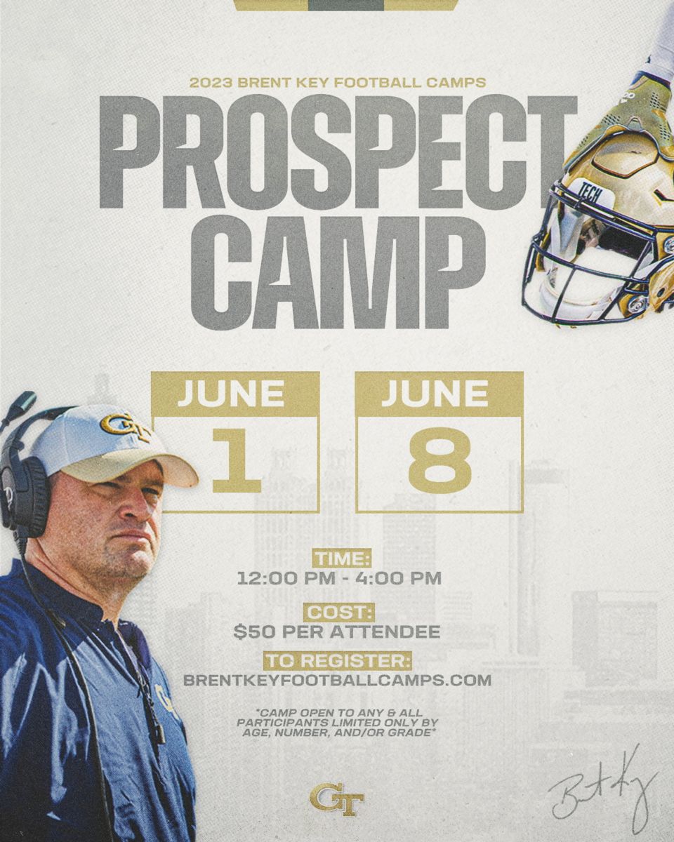 Brent Key Football Camps at Tech Atlanta, GA