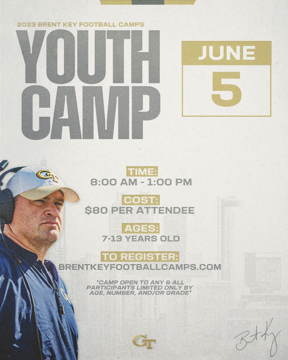 Brent Key Football Camps at Tech Atlanta, GA