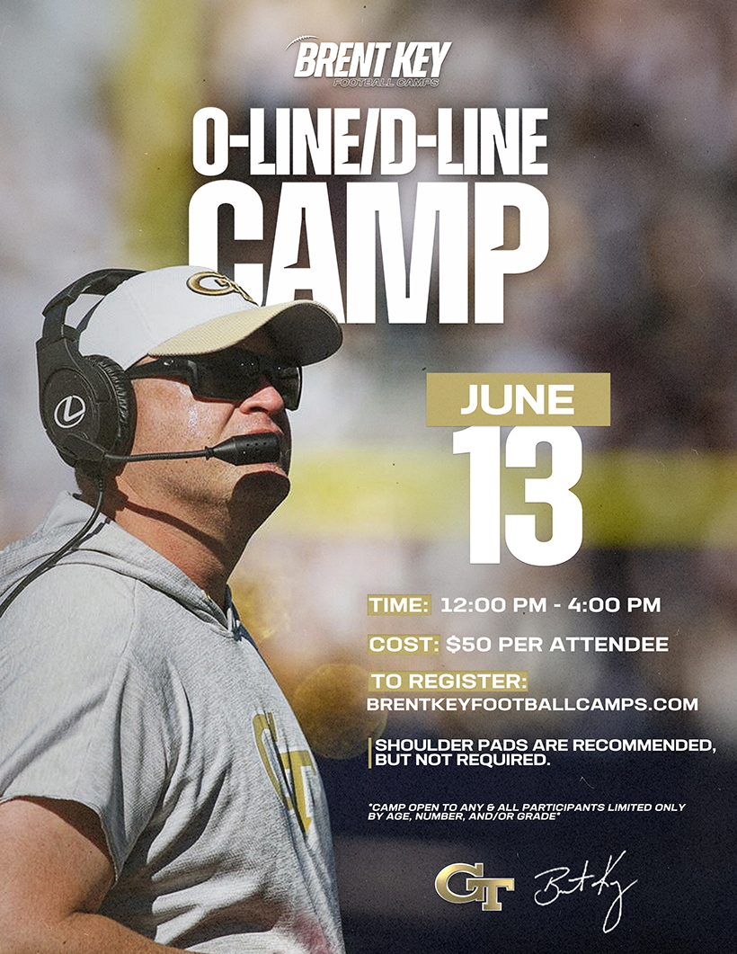 Brent Key Football Camps at Tech Atlanta, GA